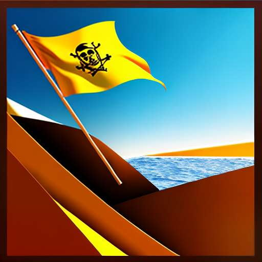 Pirate Flag Midjourney Creation: Design Your Own Jolly Roger - Socialdraft