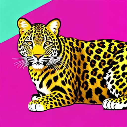 Leopard Print Ruffle Midjourney Masterpiece Creation Prompt - Socialdraft
