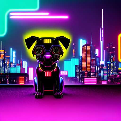 Electric Puppy Midjourney Prompt - Create Your Own Adorable Robotic Pup - Socialdraft