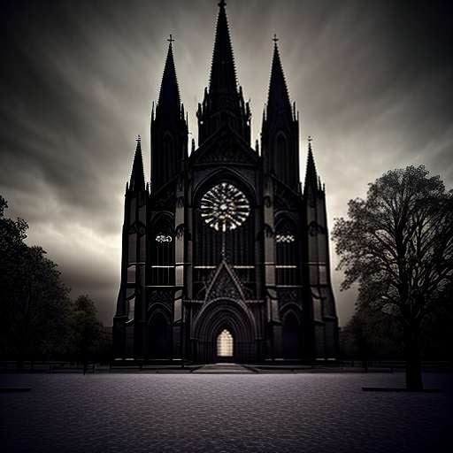 Cursed Cathedral Midjourney Prompt for Unique Gothic Artwork - Socialdraft