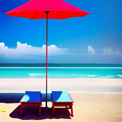 Beach Umbrella Midjourney Prompt: Create Your Own Seaside Paradise - Socialdraft