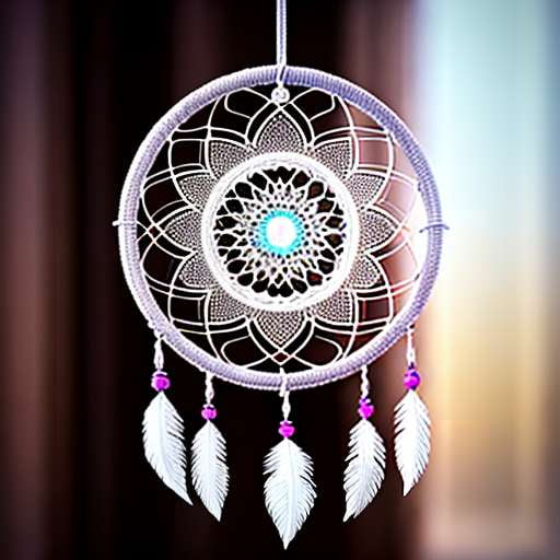 Paisley Dreamcatcher Midjourney Prompt - Unique Customizable Design - Socialdraft