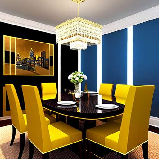 Art Deco Dining Room Midjourney Masterpieces - Socialdraft