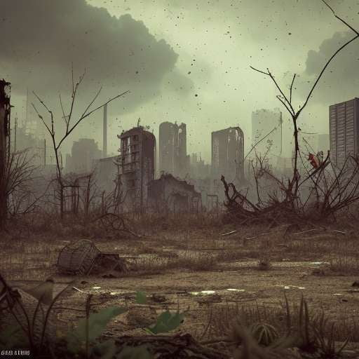 Midjourney Post-Apocalyptic Wallpapers: Create your own dystopian world - Socialdraft
