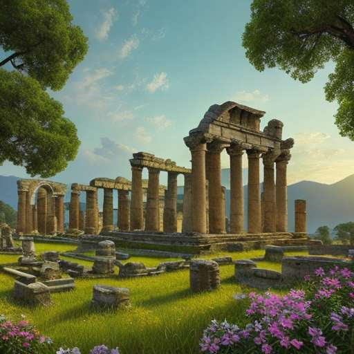 Ancient Ruins Midjourney Prompt: Create Your Own Masterpiece - Socialdraft