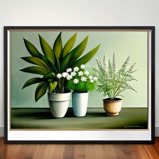 "Wildflower Haven" Midjourney Indoor Plant Display Prompt - Socialdraft