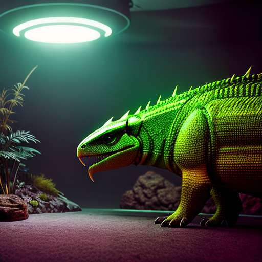 "Futuristic Reptile Zoo" Midjourney Prompt - Create Your Own Sci-Fi-Themed Reptile Exhibit - Socialdraft