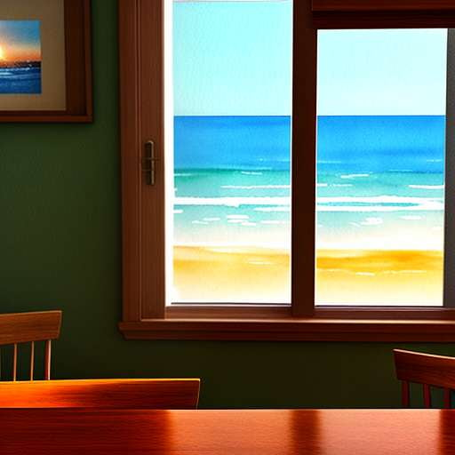 Beachside Cafe Midjourney Prompt: Create Your Own Serene Oasis - Socialdraft