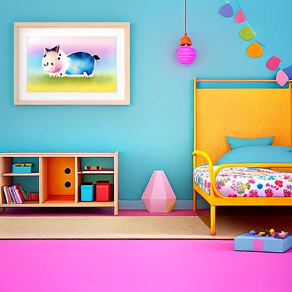 Nursery Midjourney: Customizable Cartoon Character Art for Kids' Rooms - Socialdraft
