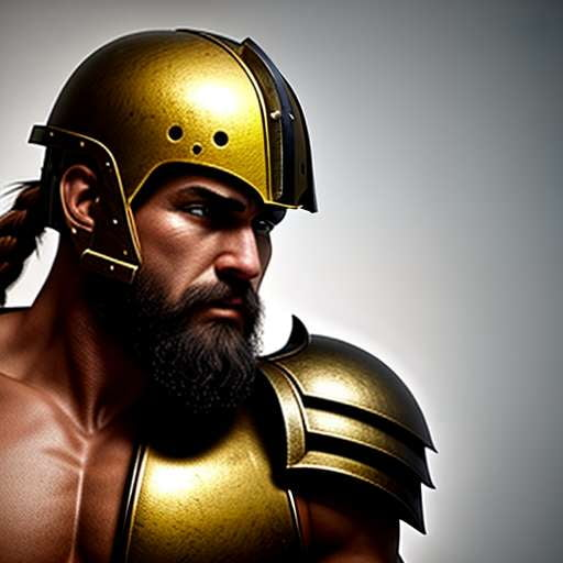 Gladiator Midjourney: Bloodthirsty Arena Warrior Prompt - Socialdraft