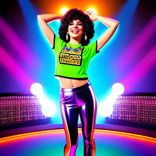 Retro Disco Nights Outfit Midjourney Prompt - Socialdraft