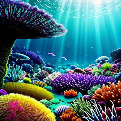Alien Underwater Life: Customizable Midjourney Prompt for Unique Art Creation - Socialdraft
