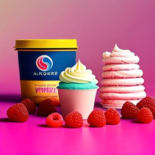 White Chocolate Raspberry Frozen Yogurt Midjourney Prompt - Socialdraft