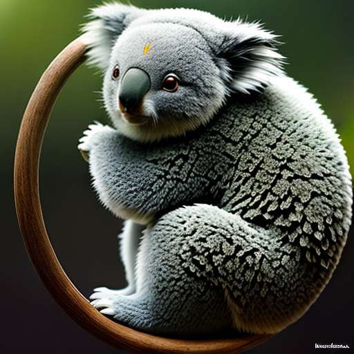 Eucalyptus Forest Mandala Koala Midjourney Prompt - Socialdraft