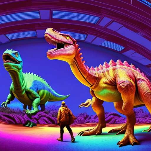 Midjourney VR Dinosaur Exhibits: Immerse Yourself in the World of Dinosaurs - Socialdraft