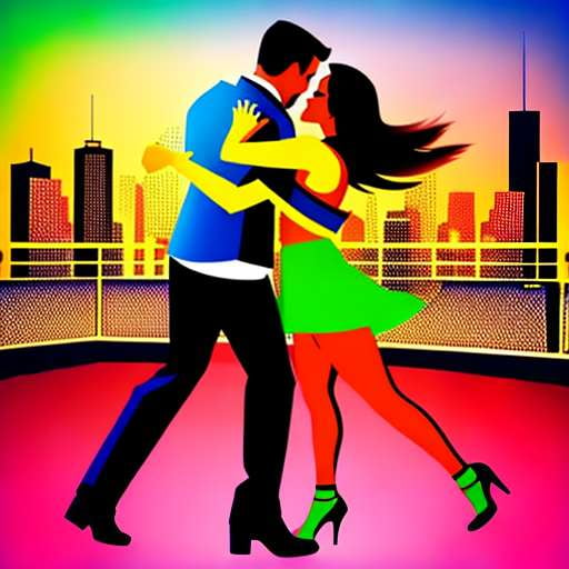 "Sizzling Salsa Midjourney: Create your own custom dance scene" - Socialdraft