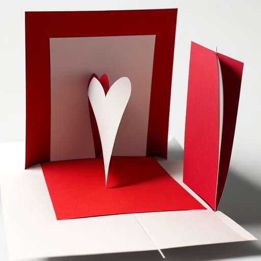Valentine 3D Pop-Up Cards - Customizable Midjourney Prompts - Socialdraft
