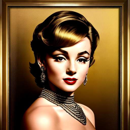 Hollywood Glam Female Portrait Generator - Midjourney Prompt - Socialdraft