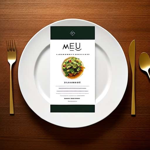 Vegan Menu Card Midjourney Generator - Create Custom Plant-Based Menus - Socialdraft