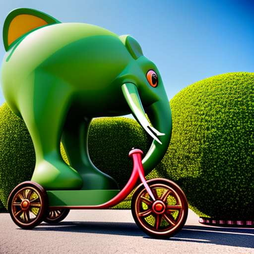 Topiary Animal on Wheels Midjourney Prompt by Midjourney Magic Shop - Customizable  Text-to-Image Creation of Fun and Creative Topiary Designs - Socialdraft