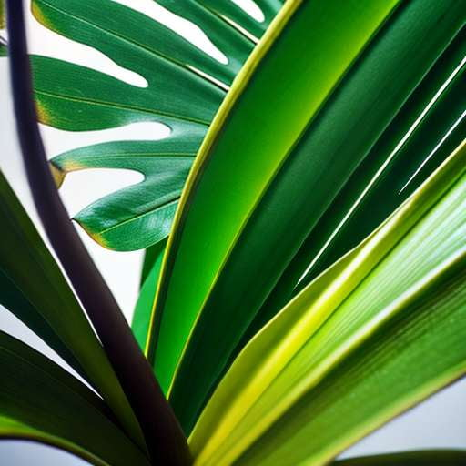 Tropical Monstera Customizable Midjourney Prompt for Image Generation - Socialdraft