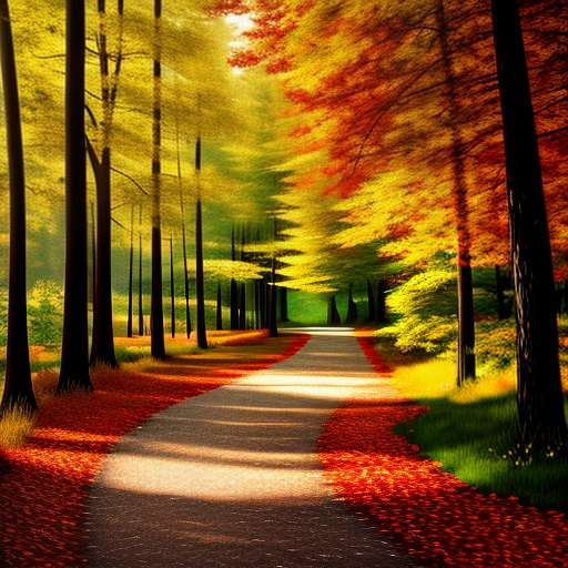 Autumn Woods Landscape Midjourney Prompts - Socialdraft