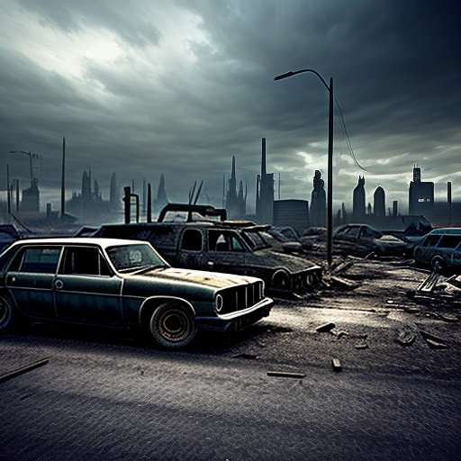 "Vehicular Apocalypse" Midjourney Prompts - Create your own post-apocalyptic vehicle designs - Socialdraft
