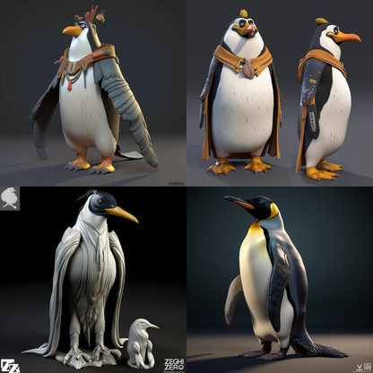 3d Zoo Game Characters