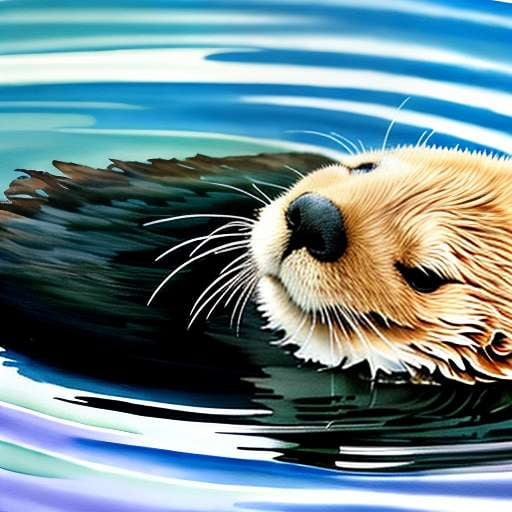 Sea Otter Midjourney Prompt for Custom Image Creation - Socialdraft