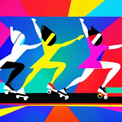 Roller Skating Midjourney Teammates: Customizable Prompt for Creative Inspiration - Socialdraft