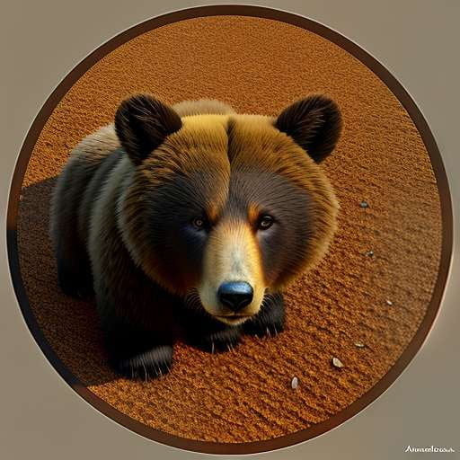 Bear Cubs Mandala Magic - Midjourney Prompt for Creative Exploration and Relaxation - Socialdraft