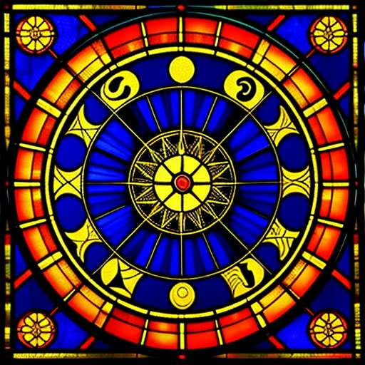 Zodiac Stained Glass Midjourney Prompts for DIY Masterpieces - Socialdraft