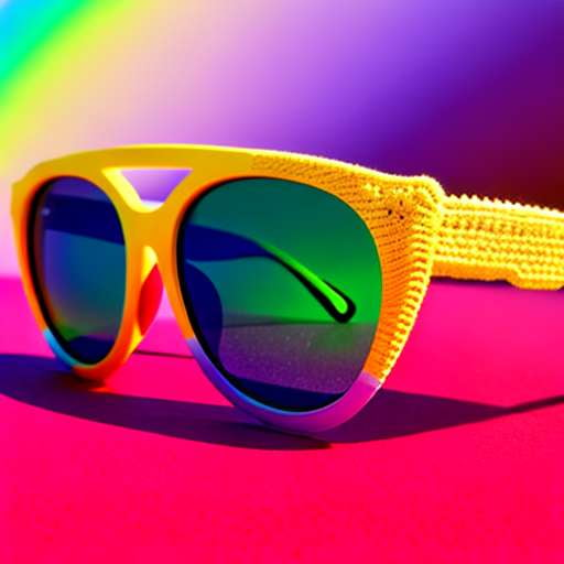 Crochet Sunglasses Midjourney Generator - Customizable Designs - Socialdraft