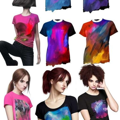 Warm Colors Customizable T-Shirt Designs - Personalize Your Wardrobe! - Socialdraft