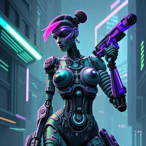 Cyberpunk Fantasy Girls Midjourney Prompts - Create Your Own Sultry Sirens - Socialdraft