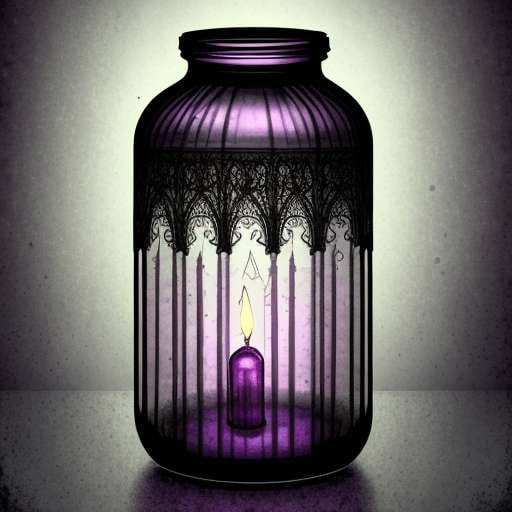 "Enchanted" Midjourney Glass Jars for DIY Magic Potions - Socialdraft