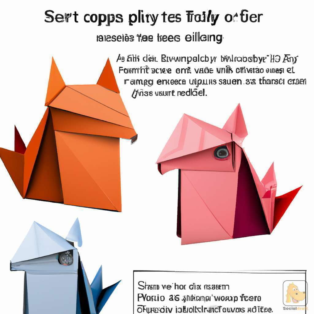 Cute Origami Animals - Socialdraft