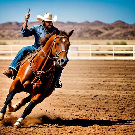 Rodeo Dancing Midjourney Image Prompt for Customizable Art Creation - Socialdraft