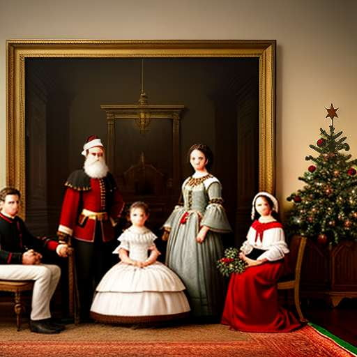 "Christmas Scene Midjourney Portrait: Customize Your Own Holiday Masterpiece" - Socialdraft