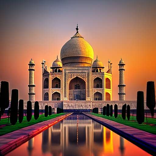 Taj Mahal: Custom Text-to-Image Midjourney Prompt - Socialdraft