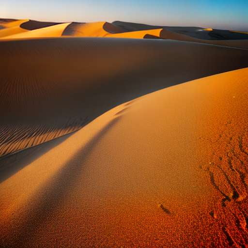 Sand Dunes Portrait Midjourney Prompt – Create your own desert-inspired masterpiece with our unique custom prompt! - Socialdraft