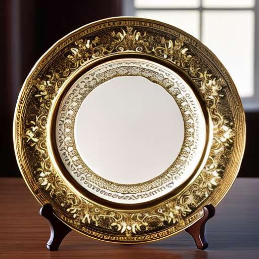 Renaissance Fine China Midjourney Border Prompt: Create Unique Table Setting - Socialdraft