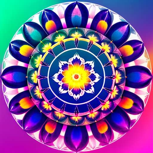 Mandala Om Midjourney - Unique Text-to-Image Creation for Meditation and Relaxation - Socialdraft