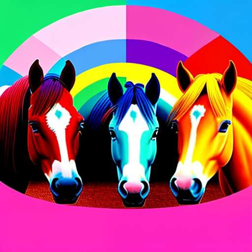 Hungry Hungry Horses Portrait Midjourney Prompt for Childhood Game Fans - Socialdraft
