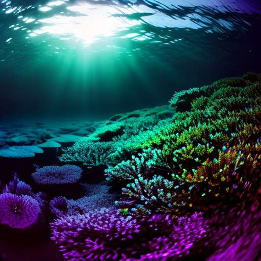 "Magical Underwater Night" Midjourney Prompt: Create Your Own Enchanting Underwater Scene - Socialdraft