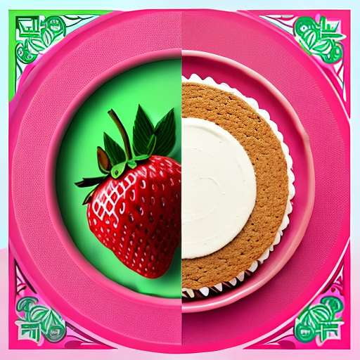 Strawberry Time Travel Cake: Nut-Free Midjourney Prompt - Socialdraft
