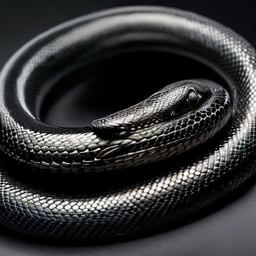 Black Mamba Midjourney: Customizable Snake Art Prompt - Socialdraft