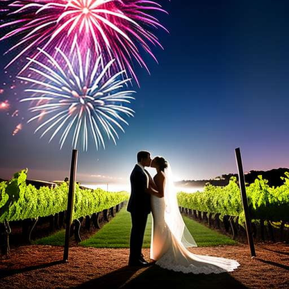 Fireworks Wedding Midjourney Prompt: Create Your Own Stunning Celebration Image - Socialdraft