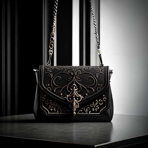 Gothic Crossbody Bag Midjourney Prompt - Customizable and Edgy Designs - Socialdraft