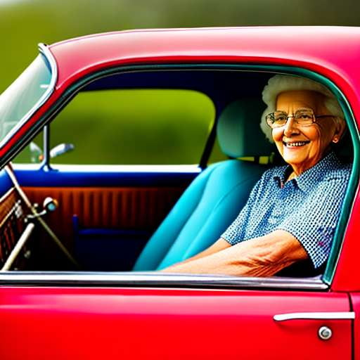Midjourney Carpooling for Seniors: A Customizable Image Prompt - Socialdraft
